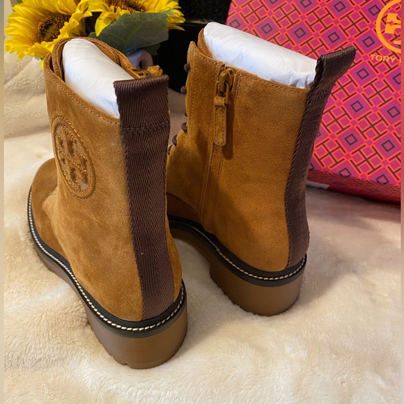 TORY BURCH MILLER SUEDE BOOTIES - Picture 5 of 9